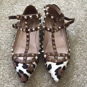Valentino rockstud flats